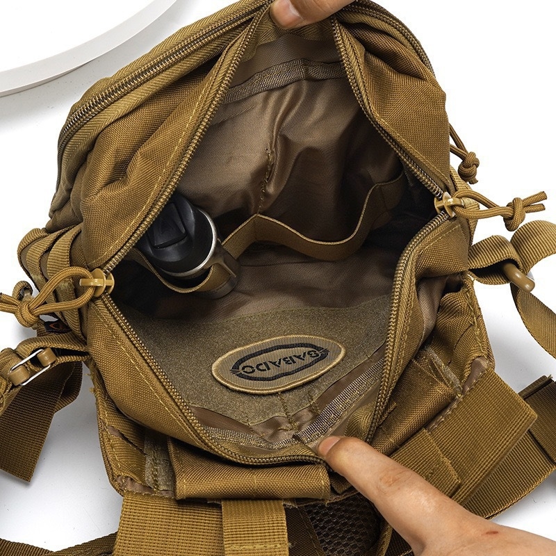 Sportska torbica za struk s otpor­nim Oxford materijalom, unisex, za vanjske sportove, podstava od poliestera