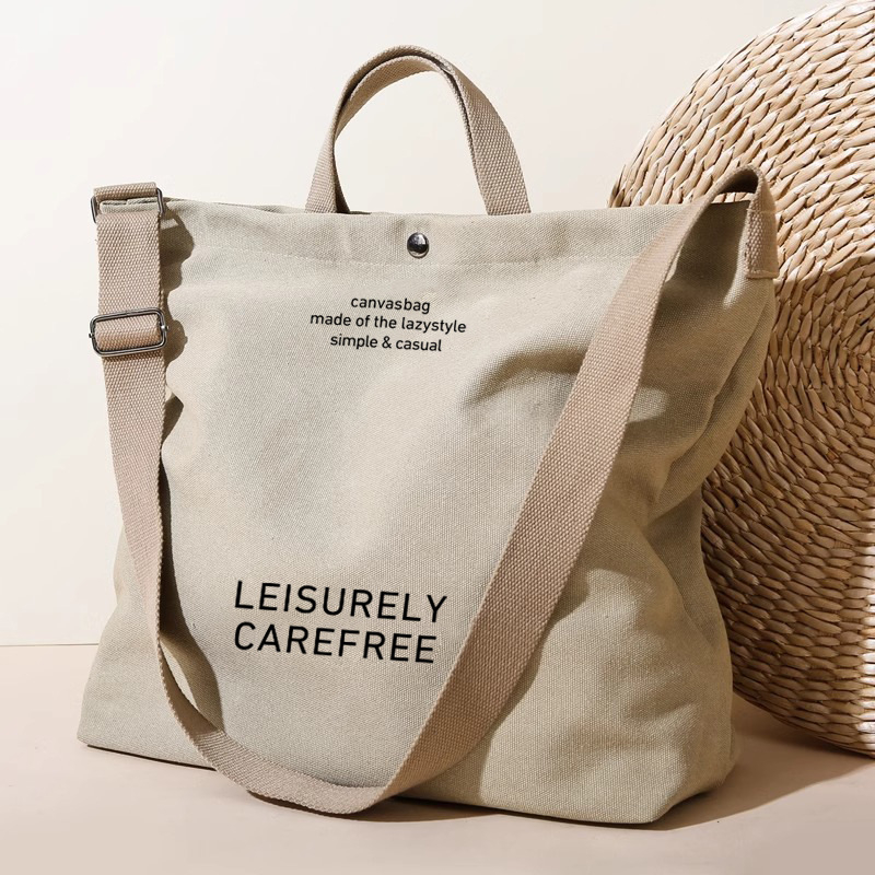 Youwang Geantă de umăr pentru bărbați din pânză – casual, compatibilă cu laptop de 12 inch, căptușeală poliester-bumbac