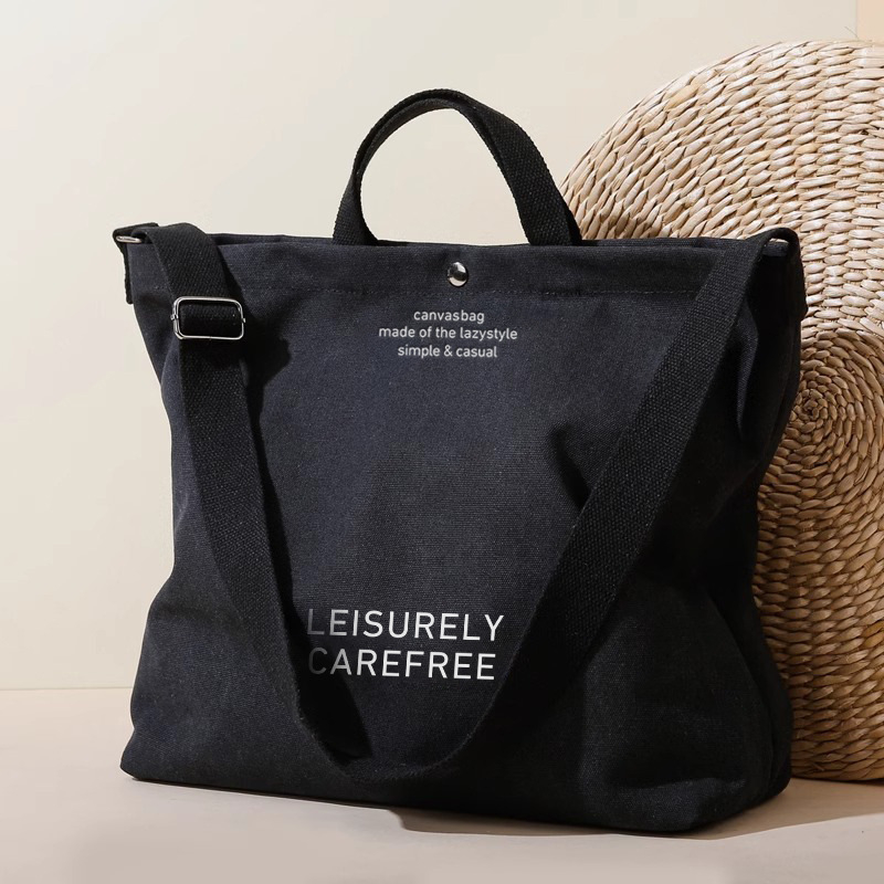 Youwang Geantă de umăr pentru bărbați din pânză – casual, compatibilă cu laptop de 12 inch, căptușeală poliester-bumbac