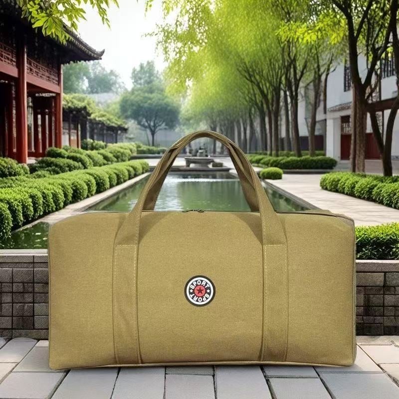 Vanjska platnena torba za putovanje, velika kapaciteta, Unisex, 20–35L, ultra lagana, otporna na habanje, vodootporna, podstava poliester