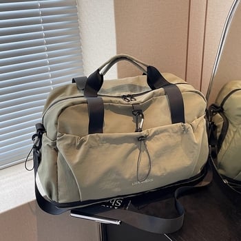 Geantă crossbody de călătorie – stil casual, material Oxford, capacitate extinsă, separare uscat-umed, potrivită pentru călătorii de plăcere