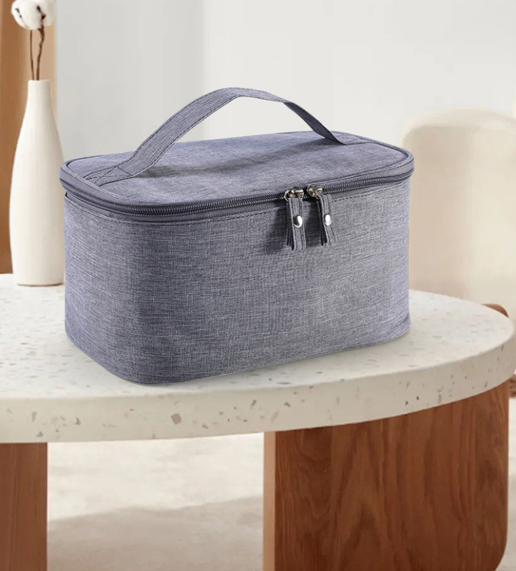 Vodootporna putna torbica za kozmetiku, unisex, od Oxford platna, prozračna, antibakterijska, podstava od poliestera, gradski minimalistički stil