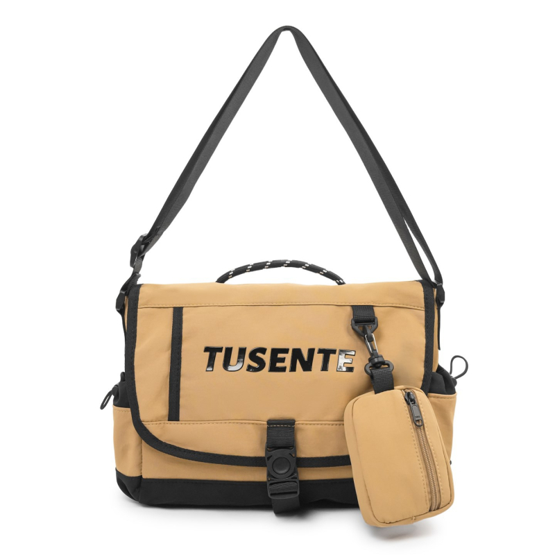 Casual torba preko ramena od najlona, s velikim kapacitetom, sportski messenger ruksak za 12-inčni laptop