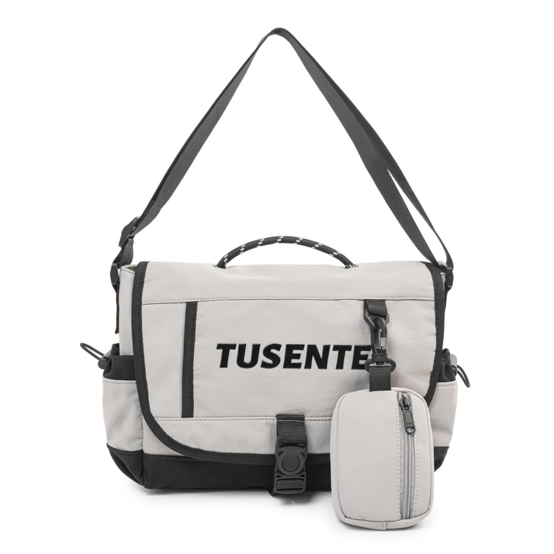 Casual torba preko ramena od najlona, s velikim kapacitetom, sportski messenger ruksak za 12-inčni laptop