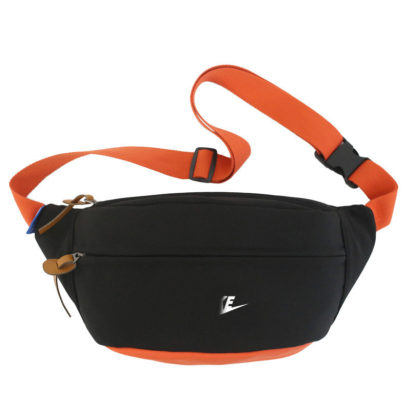 Sportska torba za struk od najlona, Unisex, za vanjske sportove, uzorak s literama, podstava od poliestera (Materijal: Najlon; Spol: Unisex; Namjena: Vanjski sportovi; Uzorak: Slova; Podstava: Poliester)