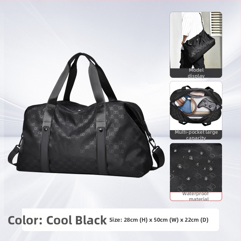 Unisex putnička duffel torba 36-55L, vodootporna, s izvlačnom ručkom za rekreacijska putovanja