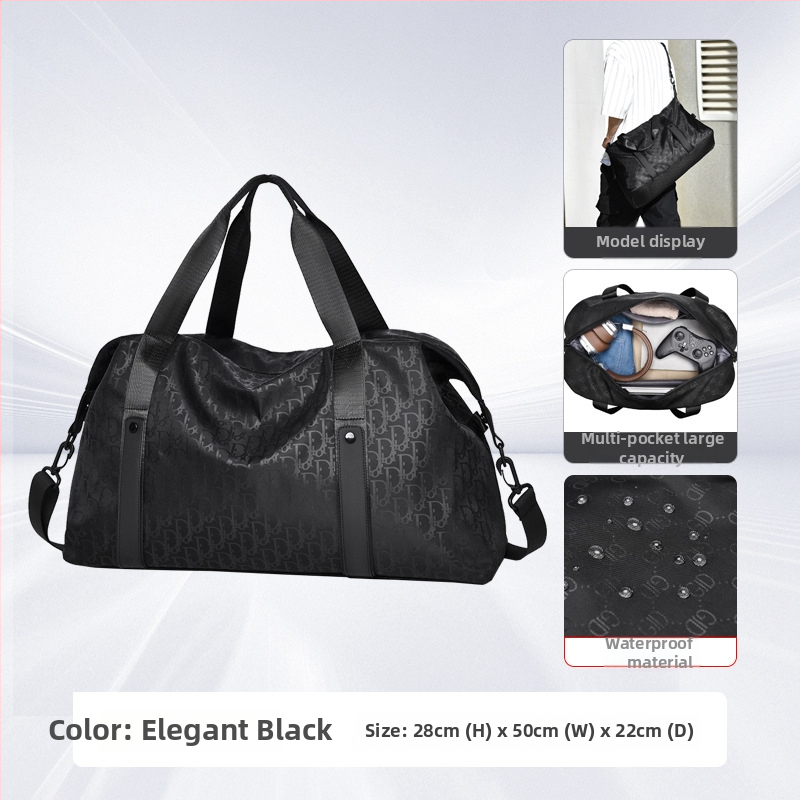 Unisex putnička duffel torba 36-55L, vodootporna, s izvlačnom ručkom za rekreacijska putovanja