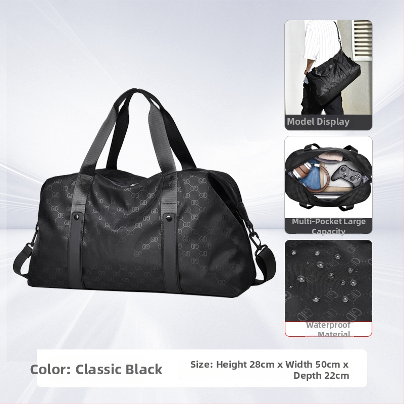 Unisex putnička duffel torba 36-55L, vodootporna, s izvlačnom ručkom za rekreacijska putovanja