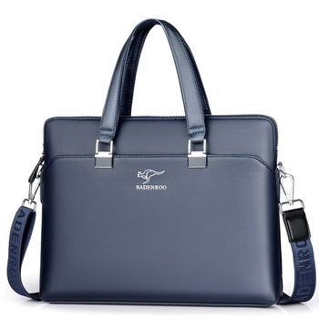 Muška crossbody torba za dokumente — otporna mikrovlakna koža, ultralagana, proširiva, za poslovna putovanja