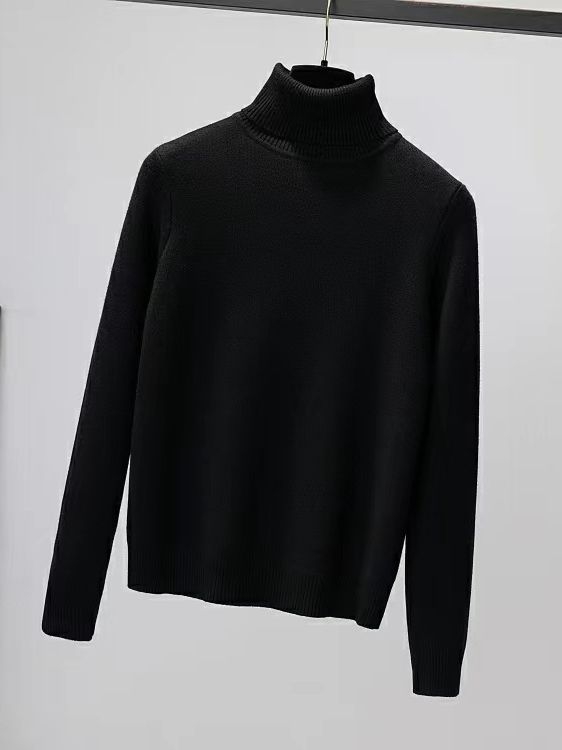 Džemper s visokim ovratnikom, debeli fleece pleteni, geometrijski uzorak, pulover stil, dugi rukavi
