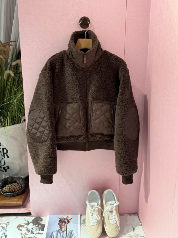 Geacă damă cu guler înălțat, din bumbac 80–90%, Primăvara 2025