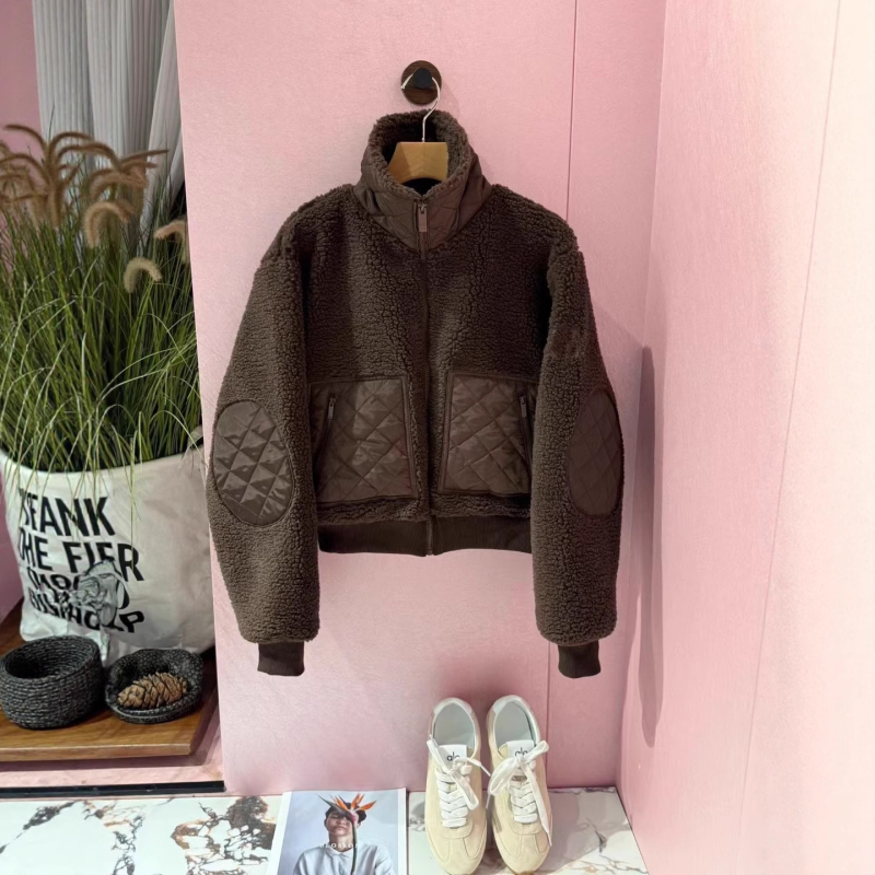 Geacă damă cu guler înălțat, din bumbac 80–90%, Primăvara 2025