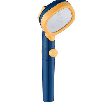 Κεφαλή ντους τετράγωνη, φορητή χειροκίνητη, με πίεση, λειτουργία βροχής – ABS, μοντέλο BNL-F02, σύνδεση με βίδες, 0–80°C, 0,03 MPa