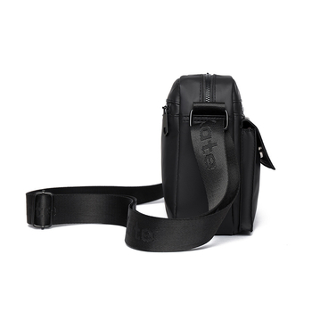 Muška crossbody torba za rekreacijska putovanja - PU materijal, vodootporna, ultra lagana, podstava od poliester-pamuk