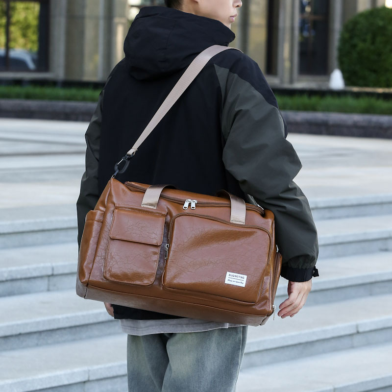 Torba za putovanje i sport s podjelom suhog i mokrog, 20-35L, Oxford tkanina, vodootporna