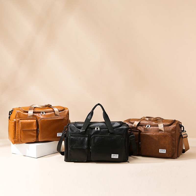Torba za putovanje i sport s podjelom suhog i mokrog, 20-35L, Oxford tkanina, vodootporna
