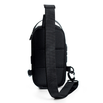 Muška PU crossbody torba, vodootporna i otporna na habanje, brava s lozinkom protiv krađe, pogodna za 8-inčni uređaj