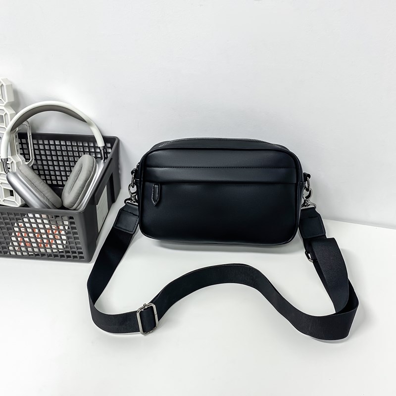 Muška crossbody torba – PU materijal, casual putnički stil, jedinstven dizajn, poliester podstava