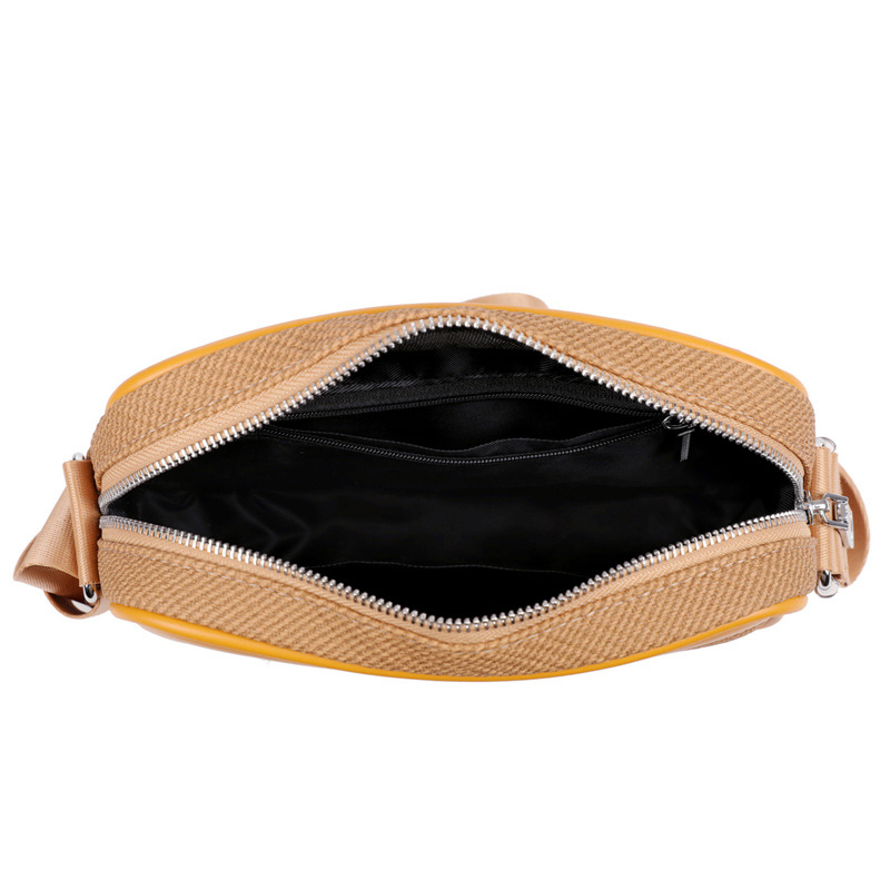 Muška torba preko ramena s PVC vanjštinom, poliesterom podstavom, vodootporna, crossbody dizajn