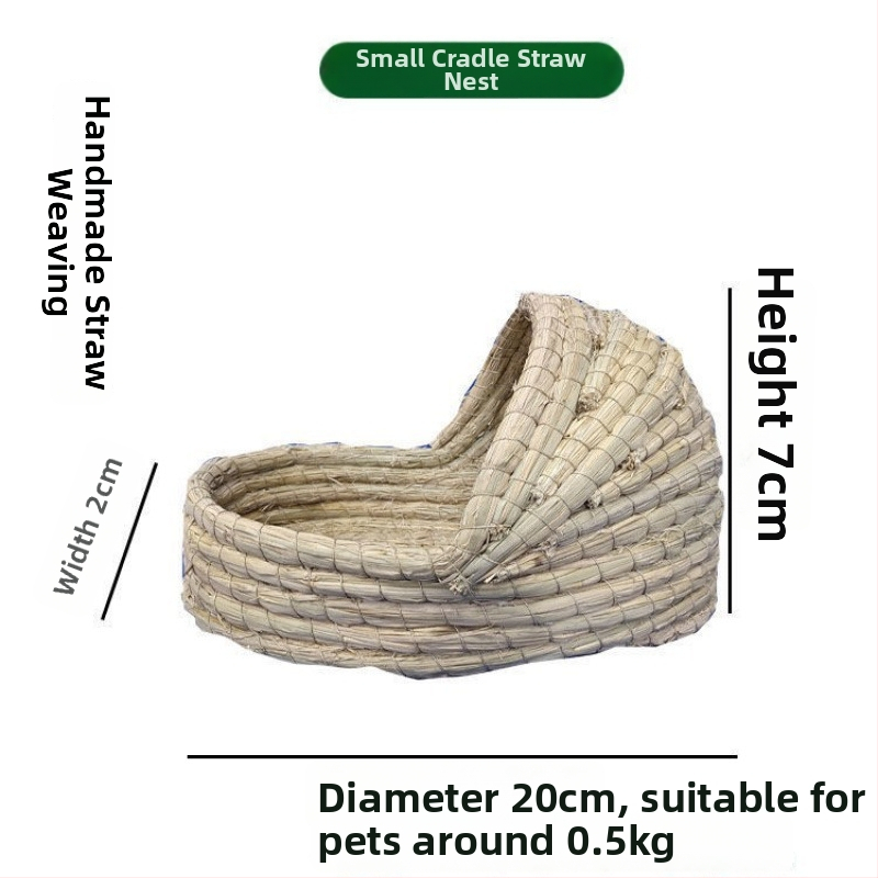 Powerful Merchant Πλεκτό Καταφύγιο και Σπίτι Κατοικίδιων Μικρών Ζώων – Θερμή Χειμερινή Στέγη