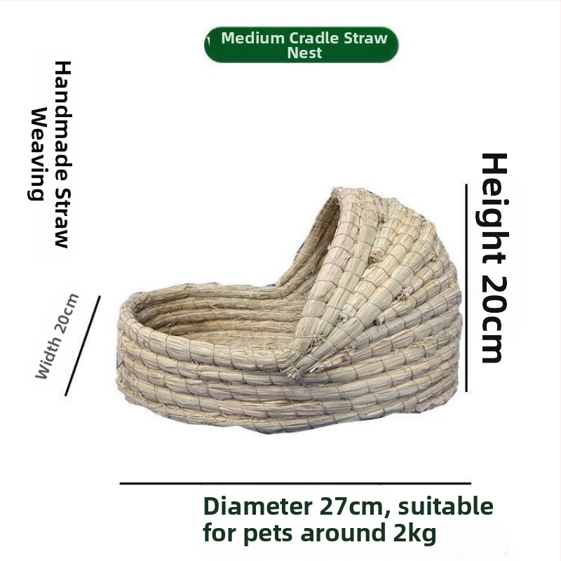 Powerful Merchant Πλεκτό Καταφύγιο και Σπίτι Κατοικίδιων Μικρών Ζώων – Θερμή Χειμερινή Στέγη