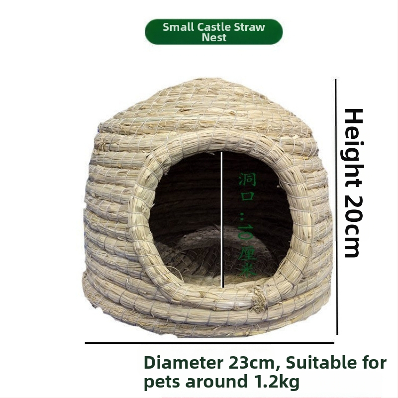 Powerful Merchant Πλεκτό Καταφύγιο και Σπίτι Κατοικίδιων Μικρών Ζώων – Θερμή Χειμερινή Στέγη