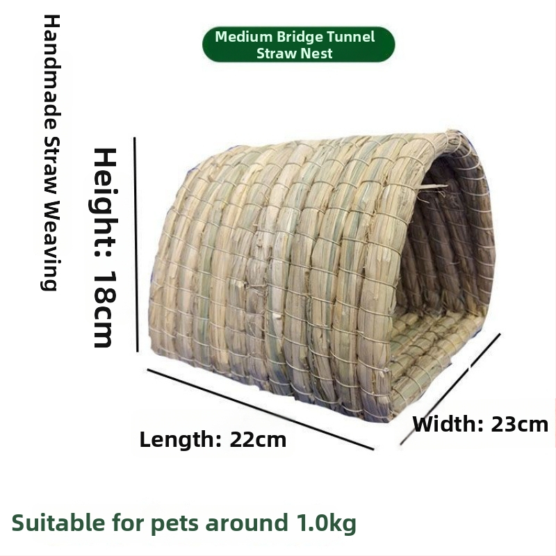 Powerful Merchant Πλεκτό Καταφύγιο και Σπίτι Κατοικίδιων Μικρών Ζώων – Θερμή Χειμερινή Στέγη