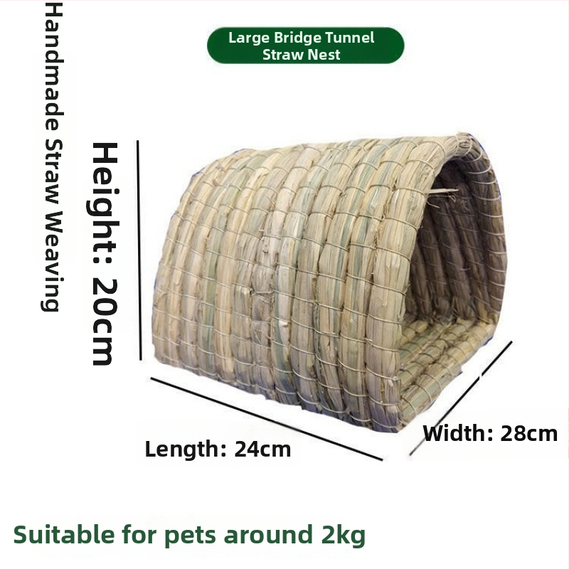 Powerful Merchant Πλεκτό Καταφύγιο και Σπίτι Κατοικίδιων Μικρών Ζώων – Θερμή Χειμερινή Στέγη