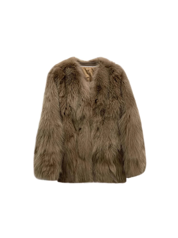 Ženska jakna s V izrezom, poliester tkanina, srednja duljina, dugi rukavi, elegantan gradski stil