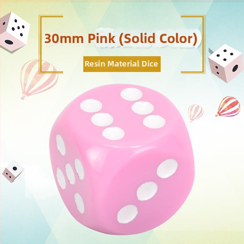 Ζάρια Royal Saint, ρητίνη, 6 όψεις, προσαρμόσιμα; σετ 1000 για σκάκι και παιχνίδια καρτών.