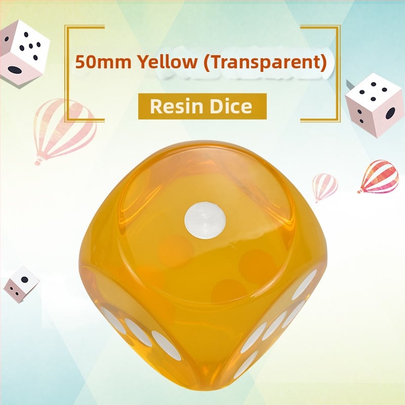 Ζάρια Royal Saint, ρητίνη, 6 όψεις, προσαρμόσιμα; σετ 1000 για σκάκι και παιχνίδια καρτών.