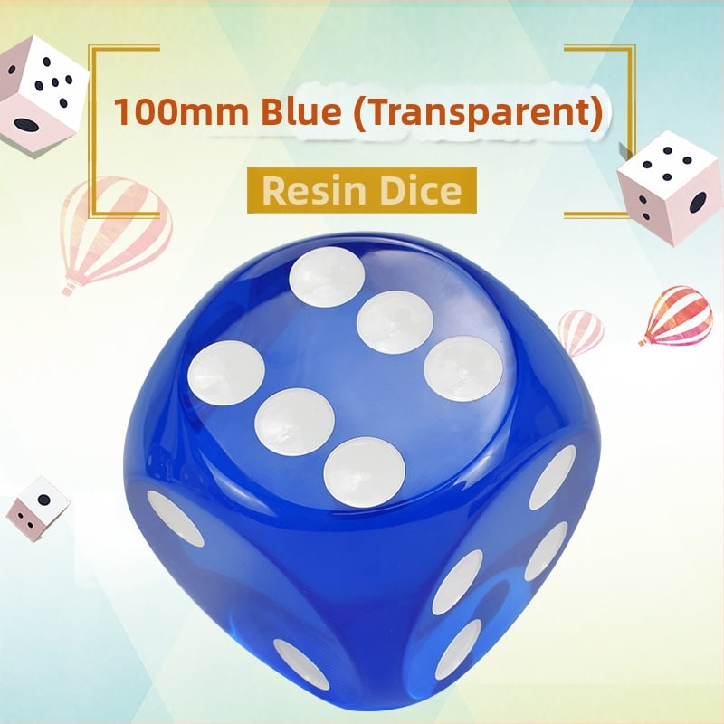 Ζάρια Royal Saint, ρητίνη, 6 όψεις, προσαρμόσιμα; σετ 1000 για σκάκι και παιχνίδια καρτών.