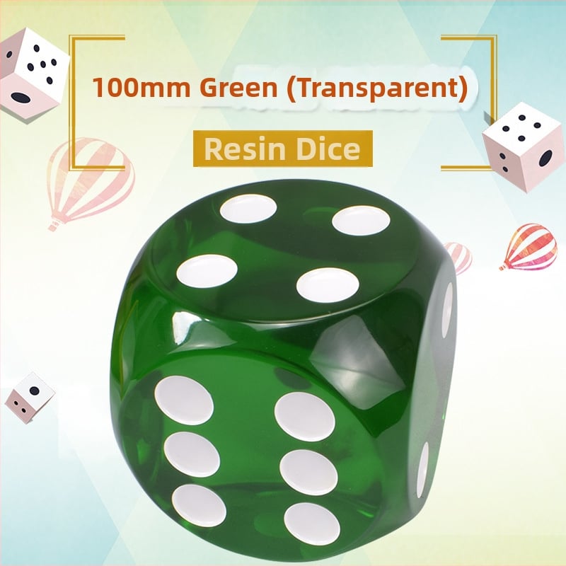 Ζάρια Royal Saint, ρητίνη, 6 όψεις, προσαρμόσιμα; σετ 1000 για σκάκι και παιχνίδια καρτών.