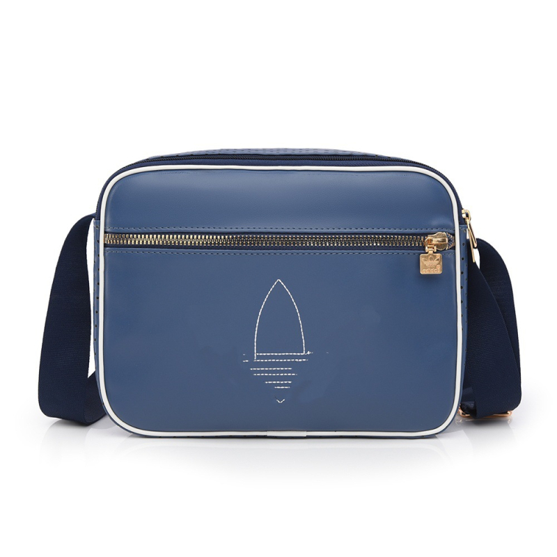 Muška PU crossbody torba, gradski stil, prozračna, uzorak s slovima, podstava od poliester, za poslovna putovanja