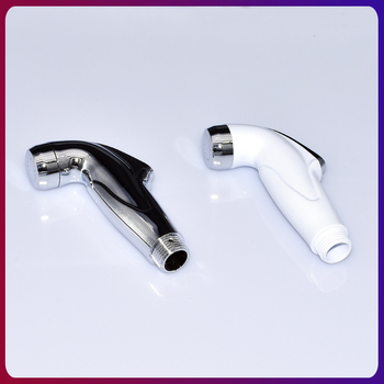 ABS ηλεκτροχρωμιωμένο πιστόλι ψεκασμού για τουαλέτα, φορητός χειροκίνητος μπιντέ, ψεκασμός βροχής, μοντέλο FXQ-001, σπειροειδής εγκατάσταση, έγχυση χύτευσης