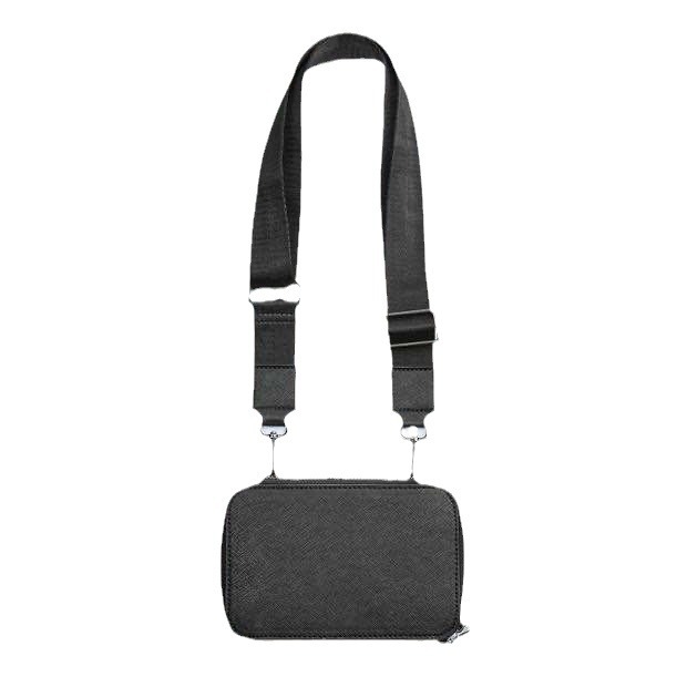 Muška PU crossbody torba, unisex stil, ultralagana, otporna na habanje, odjeljak za suho i mokro