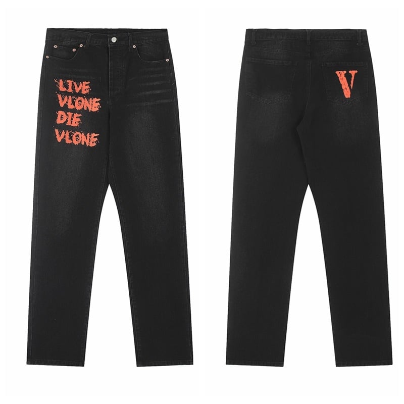 Unisex gradske kratke hlače s logom velikog slova V, pamuk, opuštena ravna kroj