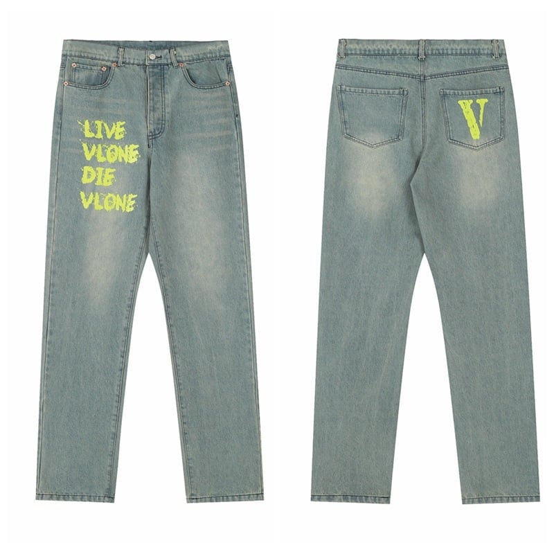 Unisex gradske kratke hlače s logom velikog slova V, pamuk, opuštena ravna kroj