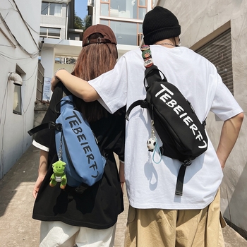 Belfort muška crossbody torba, Oxford tkanina, prozračna, vodootporna, ultra lagana, proširiva, odgovara 8-inčnom laptopu, Proljeće 2025