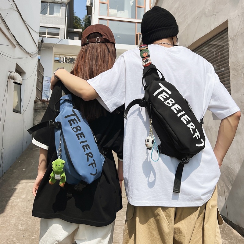Belfort muška crossbody torba, Oxford tkanina, prozračna, vodootporna, ultra lagana, proširiva, odgovara 8-inčnom laptopu, Proljeće 2025
