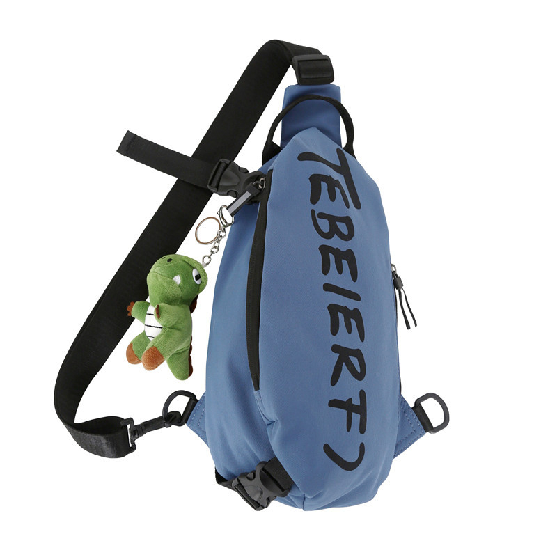 Belfort muška crossbody torba, Oxford tkanina, prozračna, vodootporna, ultra lagana, proširiva, odgovara 8-inčnom laptopu, Proljeće 2025