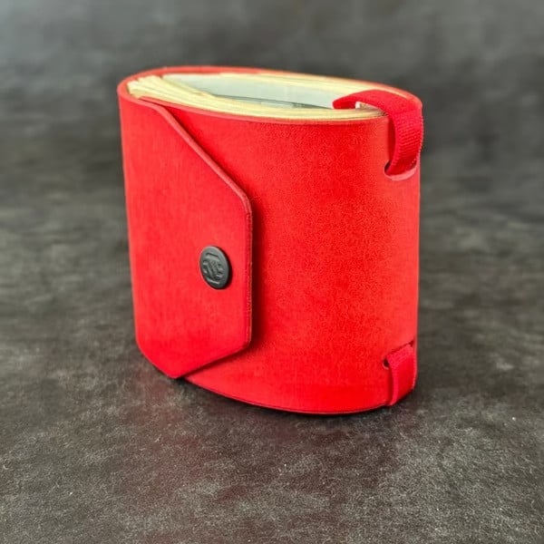 The Cash Wrap Wallet – sintetička koža, baršunasta tekstura, 1 preklop, europsko-američki retro stil, PU podstava