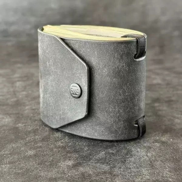 The Cash Wrap Wallet – sintetička koža, baršunasta tekstura, 1 preklop, europsko-američki retro stil, PU podstava
