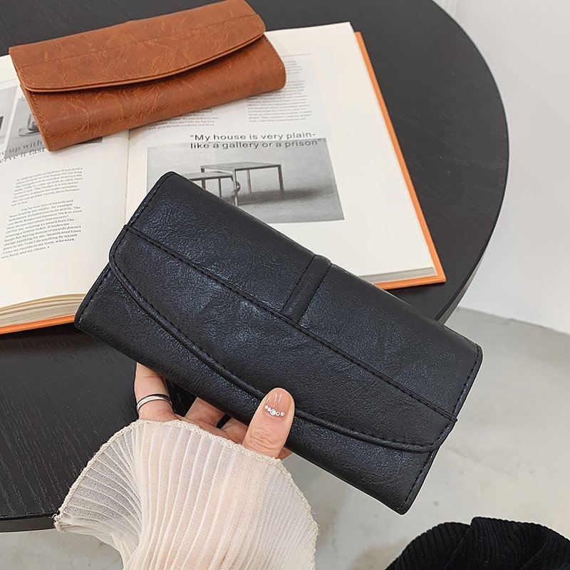 Γυναικείο πορτοφόλι PU δέρμα, άνοιγμα τύπου καπάκι, εσωτερικά: κλιπ χαρτονομισμάτων, ID και θήκες καρτών, οριζόντιο τετράγωνο σχήμα, μοντέλο 2655