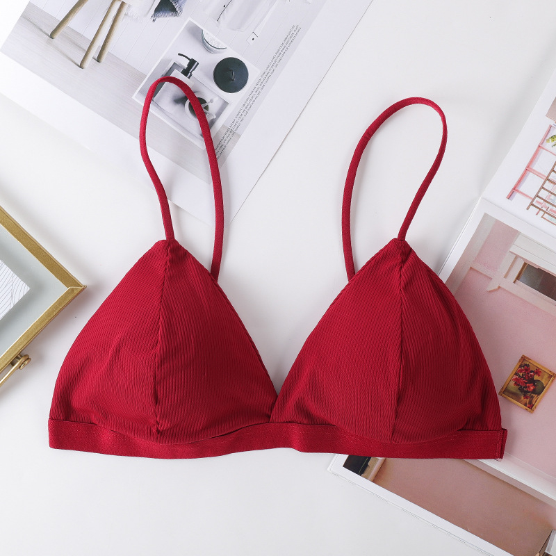 Top bez naramenica s trokutastim čašicama, polučasica, tan oblik, Nylon 85%
