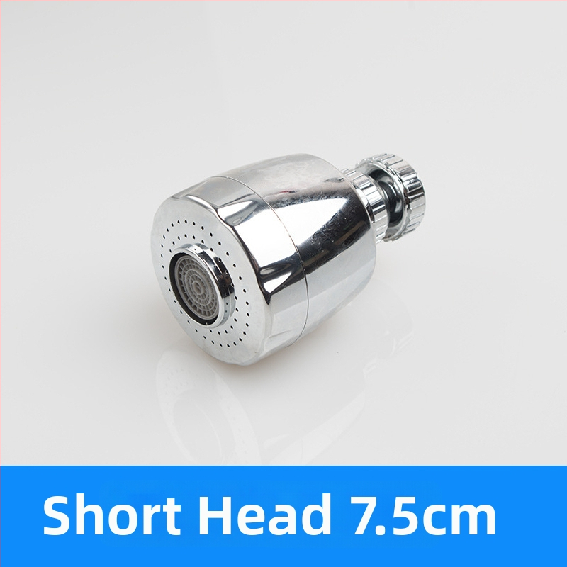 DX001 Predlžovač kuchynskej batérie s hlavou proti striekaniu, nerezová oceľ, elektroplating, jednorukové ovládanie, aerátor vody