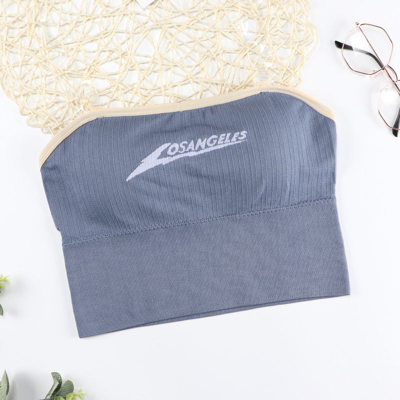 Najlonski strapless top za oblikovanje grudi, bez šavova, jedinstven dizajn, s uklonjivim nevidljivim trakama za lijep leđa