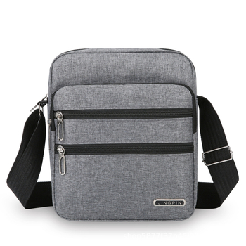 Muška crossbody torba, Oxford tkanina, proširiva, casual putnički stil