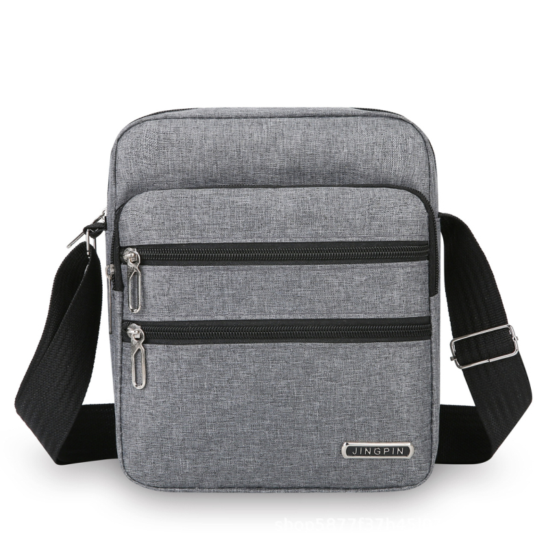 Muška crossbody torba, Oxford tkanina, proširiva, casual putnički stil