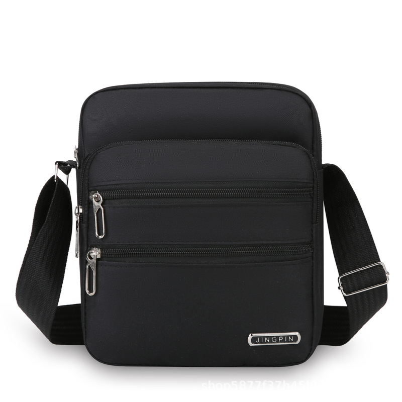 Muška crossbody torba, Oxford tkanina, proširiva, casual putnički stil